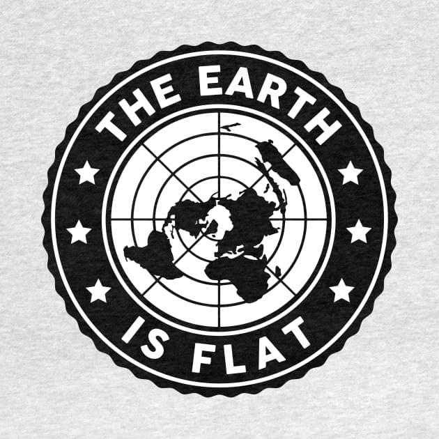 Flat Earth Circle Logo 2 by VeesTees